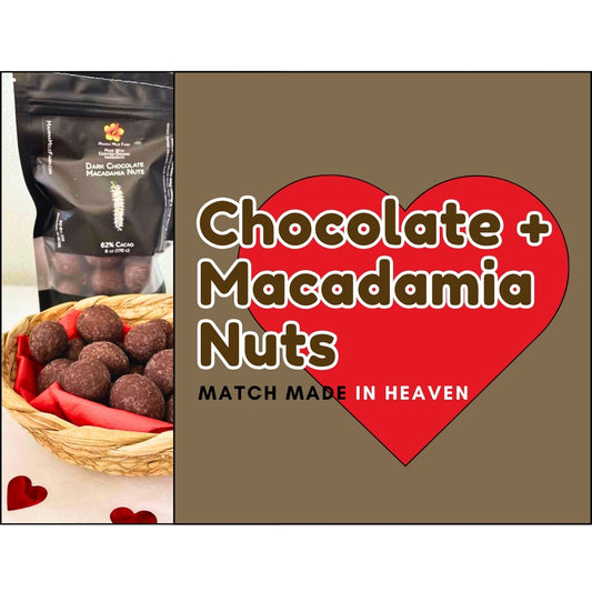 Mahina Mele Farm's Dark Chocolate Macadamia Nuts