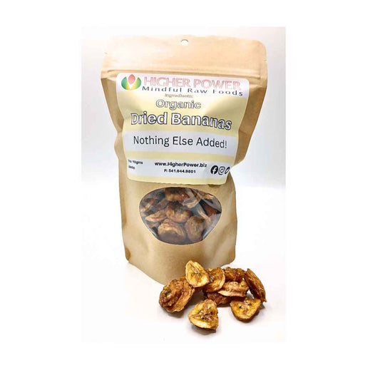 Higher Power Raw Foods Dried Bananas