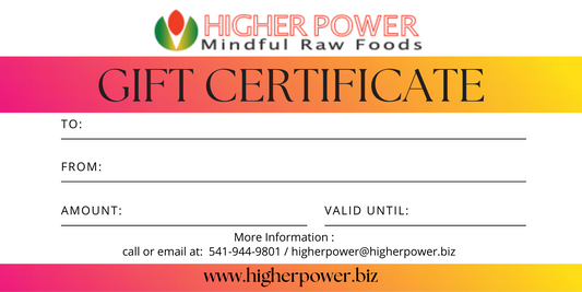 Higher Power Gift Card