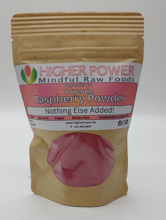 Higher Power Freeze-Dried Organic Raspberry Powder